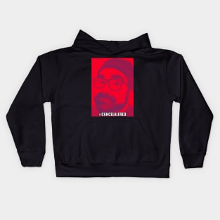 #CancelAlfred (Red) Kids Hoodie